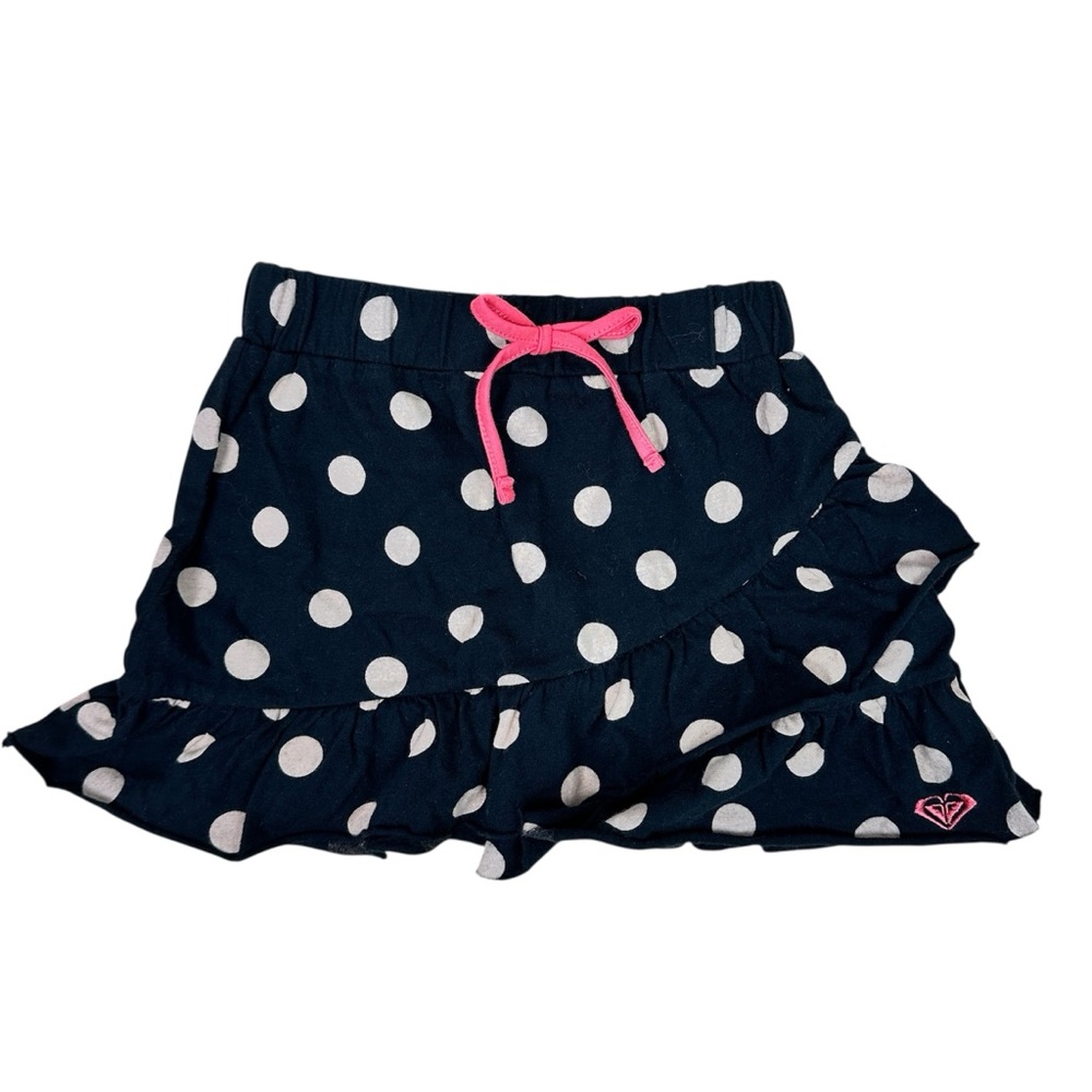 Roxy Black Polka Dot Kids Skirt